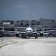 An American Airlines plane prepares to takes off from the Miami International Airport in Miami, on June 16, 2021.